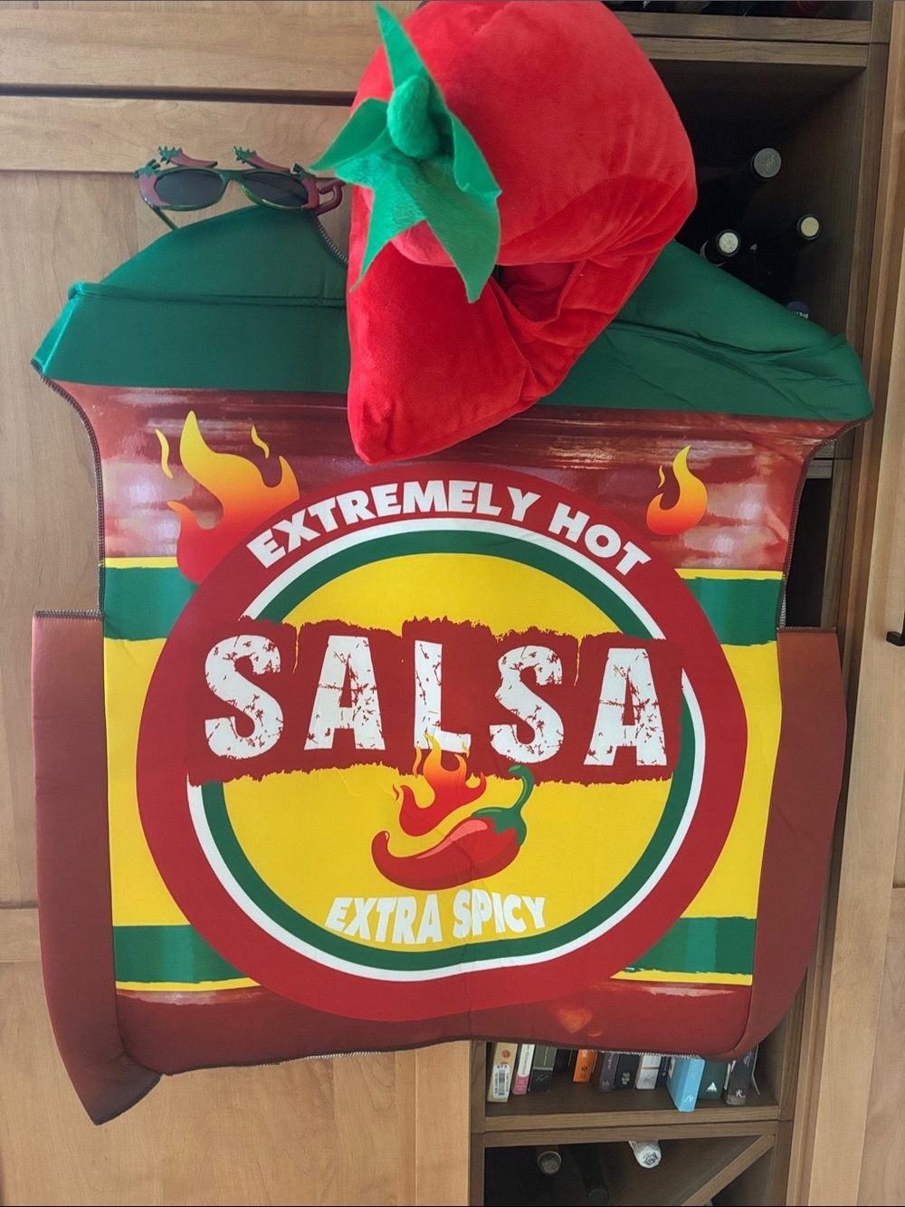 Spirit Red & Green "Salsa" Holiday Costume
